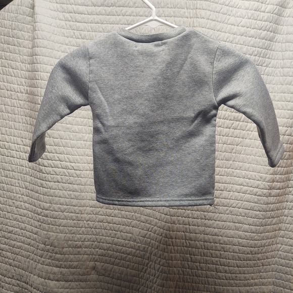 Toddlers pullover sweater, gray - Picture 2 of 3